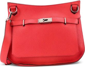 Herm&egrave;s Jypsiere Bag Clemence 28 shoulder bag - Rosso