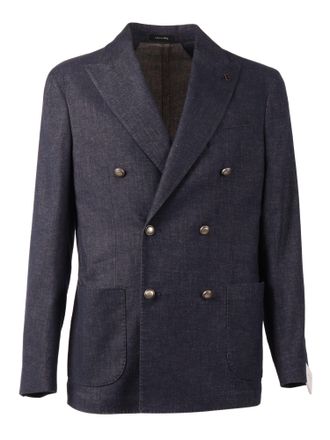 Breras Milano Double Breasted Structured Blazer