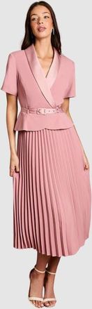 Coast 2 In 1 Pleated Skirt Dress in Antique Rose at Nordstrom, Size 10