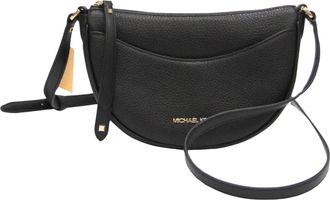 Michael Kors Black Leather Shopper Bag (Pre-Owned)