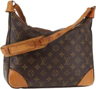 Louis Vuitton Pre-owned Shoulder Bags, female, Brown, Size: ONE SIZE Pre-owned Canvas Shoulder Bag