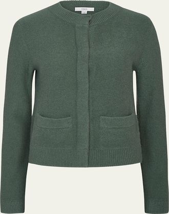 Vince Shrunken Crewneck Cardigan