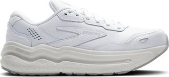 Brooks Womens Ghost Max L Shoes In White/white