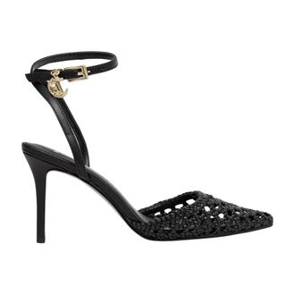 Just Cavalli Zapatos de Sal&oacute;n con Tira de Piel Trenzada Sint&eacute;tica - Shoes - Mujer - Negro - 40 EU