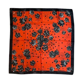 Braccialini Silky Scarves, female, Multicolor, Size: ONE SIZE Fiori Silk Scarf