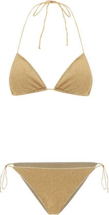 Os&eacute;ree Gouden Elastaan Bikini