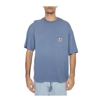 Carhartt Work in Progress Uomo, Top, Blu, M, new