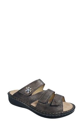 Finn Comfort Grenada Slide Sandal in Copper Natural at Nordstrom, Size 12-12.5Us