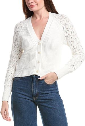 Isla Demi Pointelle Sleeve Cardigan