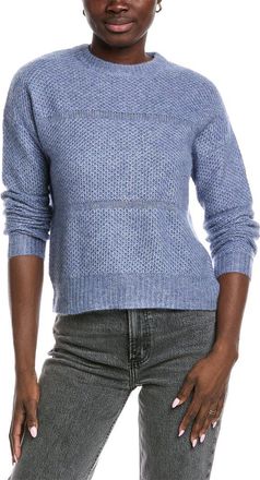 Autumn Cashmere Honeycomb Cashmere & Silk-Blend Sweater