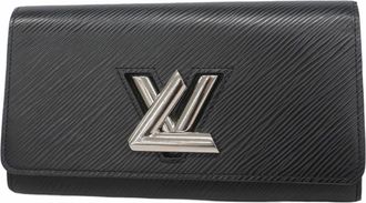 Louis Vuitton Noir Long Wallet (Bi-Fold) (Pre-Owned)