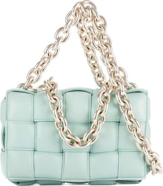 Bottega Veneta Borsa a spalla Chain Cassette - Blu
