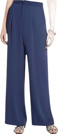 Something Navy Mae Wide Leg Pants In Navy