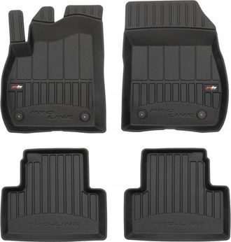 OEM Alfombrillas Y Limpiaparabrisas De Goma Para Opel Zafira C 2012-2019, Canales 3d