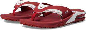 Reef Fanning Pregame Mens Sandals Crimson/White : 12 D - Medium