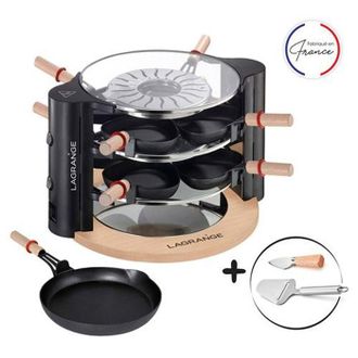 Lagrange Evolution 149012 Raclette Negro Y Madera