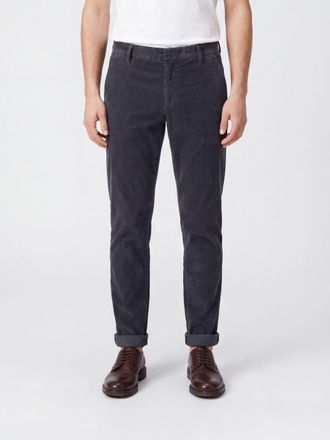 Dondup Pantaloni chino Gaubert slim fit in velluto a coste