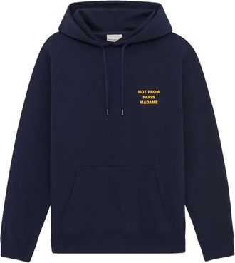 Dr&ocirc;le de Monsieur Felpa con Slogan Bold - - Sweatshirts & Hoodies - Uomo - Blu - S