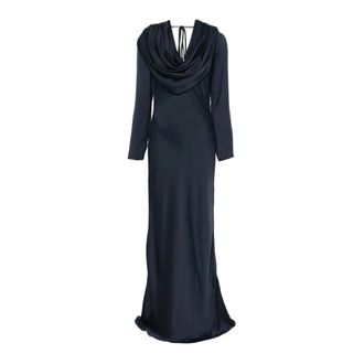 Rotate Sky Captain Gown - Dames - Avondkleed - Blauw - S - Polyester - Kleedjes