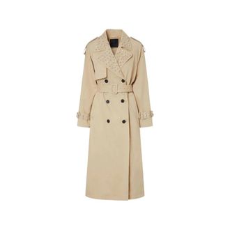 Liu Jo Trench Coats, female, Beige, Size: M Trench Coats