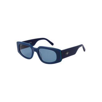 GANT Sunglasses, male, Blue, Size: ONE SIZE Stylish Oval Sunglasses with UV Protection