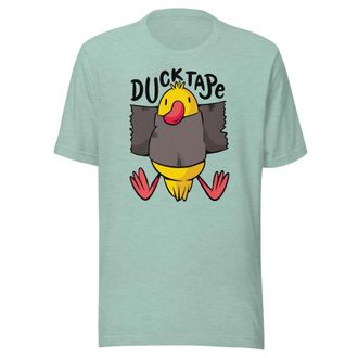 Generic Duck T Shirt - Funny Tee Duck Tape Print Novelty t Shirt for him or her Ideal Birthday