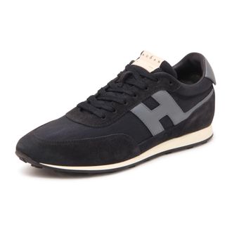 Hogan H699 Allacciato H - Heren - Schoenen - Blauw - Maat: 42 1/2 EU Leer