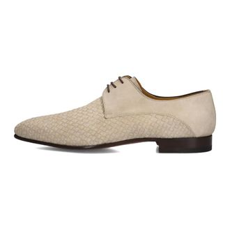 Magnanni Dress Schoenen 22030 - Heren - Schoenen - Beige - Maat: 42 EU Leer