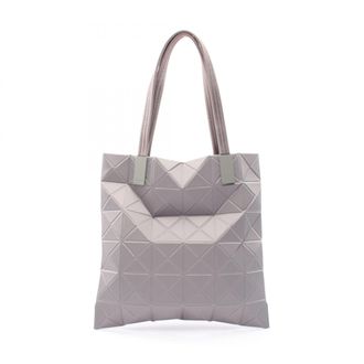 Issey Miyake Gray Polyester Handbag Tote Bag (Pre-Owned)