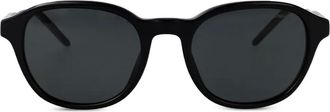 Emporio Armani Occhiali da sole tondi - Nero