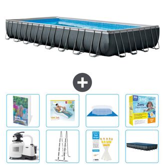 Intex Piscina Ultra Xtr Rectangular - 975x488x132 Cm - 9-piezas S639