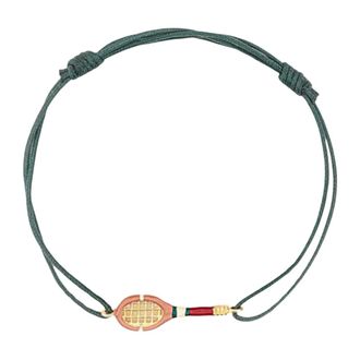 Aliita Bracelets, female, Green, Size: ONE SIZE Tennis Cord Bracelet