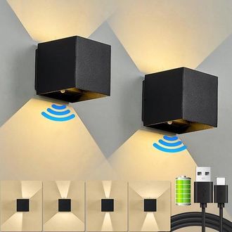 OEM L&aacute;mpara De Pared Led De 2-6 W Con Sensor De Movimiento Y Bater&iacute;a Recargable - Clase Energ&eacute;tica A