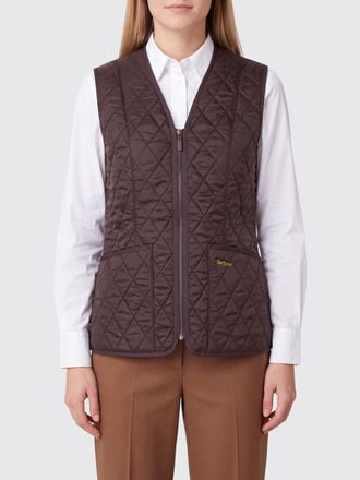 Barbour Betty Quilted Recycled Nylon Gilet with V-Neck