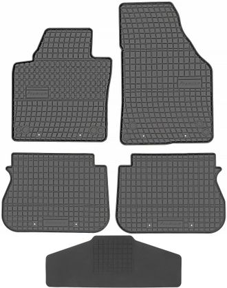 OEM Alfombrillas Prismat 1408/01 + Funda 1000/1 - Volkswagen Caddy Iii 2k 2003- Sin Topes