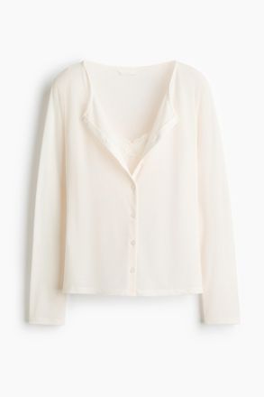 H&M Cardigan im Lagenlook - Beige