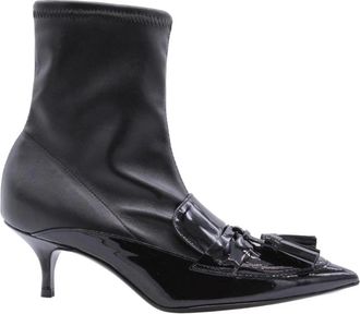 Guglielmo Rotta Stijlvolle Enkellaars voor Vrouwen - Dames - Laarzen met Hak - Zwart - 36 EU - Schoenen