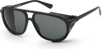 Lozza Sl4416 Zilo Cortina 0700 Mens Sunglasses Black Size 58