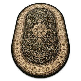 RugsX Rugsx - Alfombra Royal Adr Oval Modelo 521 Verde Green 200x290 Cm