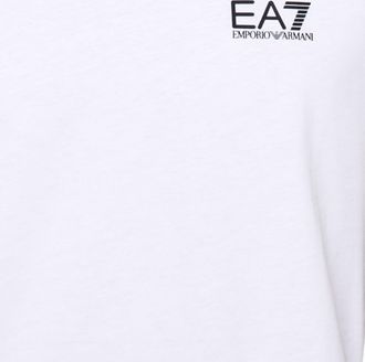 Emporio Armani Mens T-Shirt Cotton White T-Shirts And Polos