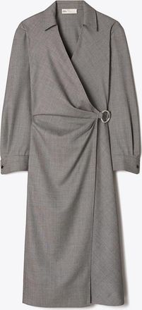Tory Burch Womens Wool Wrap Dress, size 12