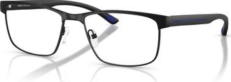 A|X Armani Exchange 56mm Rectangle optical glasses in Black at Nordstrom