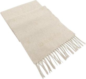 Louis Vuitton Pre-owned Scarves, male, Beige, Size: ONE SIZE Pre-owned Stole