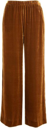 Aspesi Wijde Broek - Dames - Wijde Broeken - Bruin - M - Katoen - Broeken