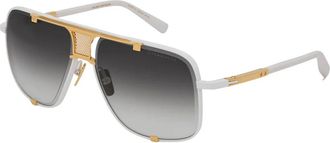 Dita Eyewear Mach Five Zonnebrillen - Heren - Zonnebrillen - Wit - 64 MM - Accessoires
