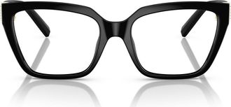 Tiffany & Co. 54mm Square Optical Glasses in Black at Nordstrom
