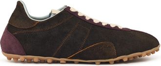 Maison Margiela Sprinters Brown Suede Sneakers