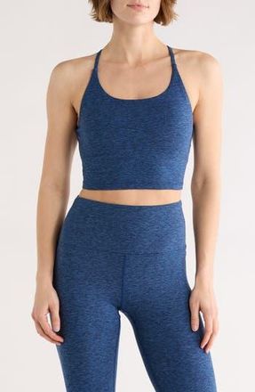Marika Hayden Long Sports Bra in Heather Total Eclipse at Nordstrom Rack, Size X-Small