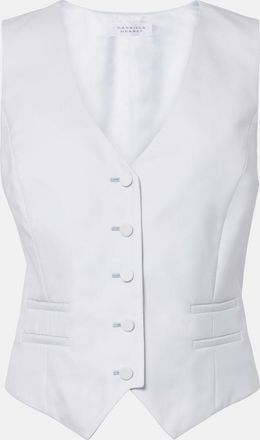 Gabriela Hearst Coleridge wool and silk vest