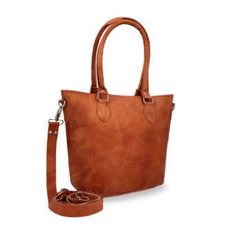 Gusti Shoulder Bag Leather - Therese Handbag Shopper Handbag Tote Shoulder Bag Satchel Vintage Bag Leisure Bag Ladies Brown H14